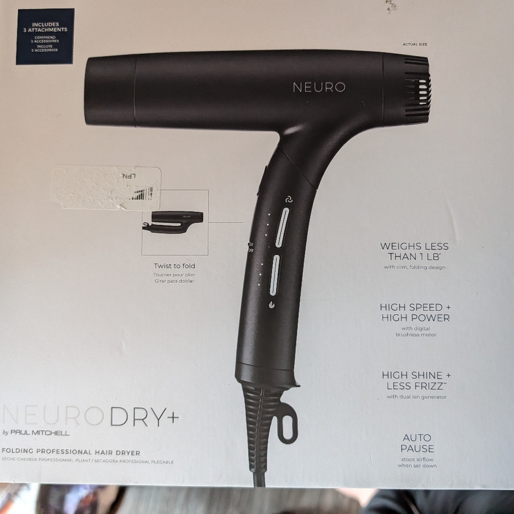 Neuro Black Hair Dryer - Picture 4 of 6